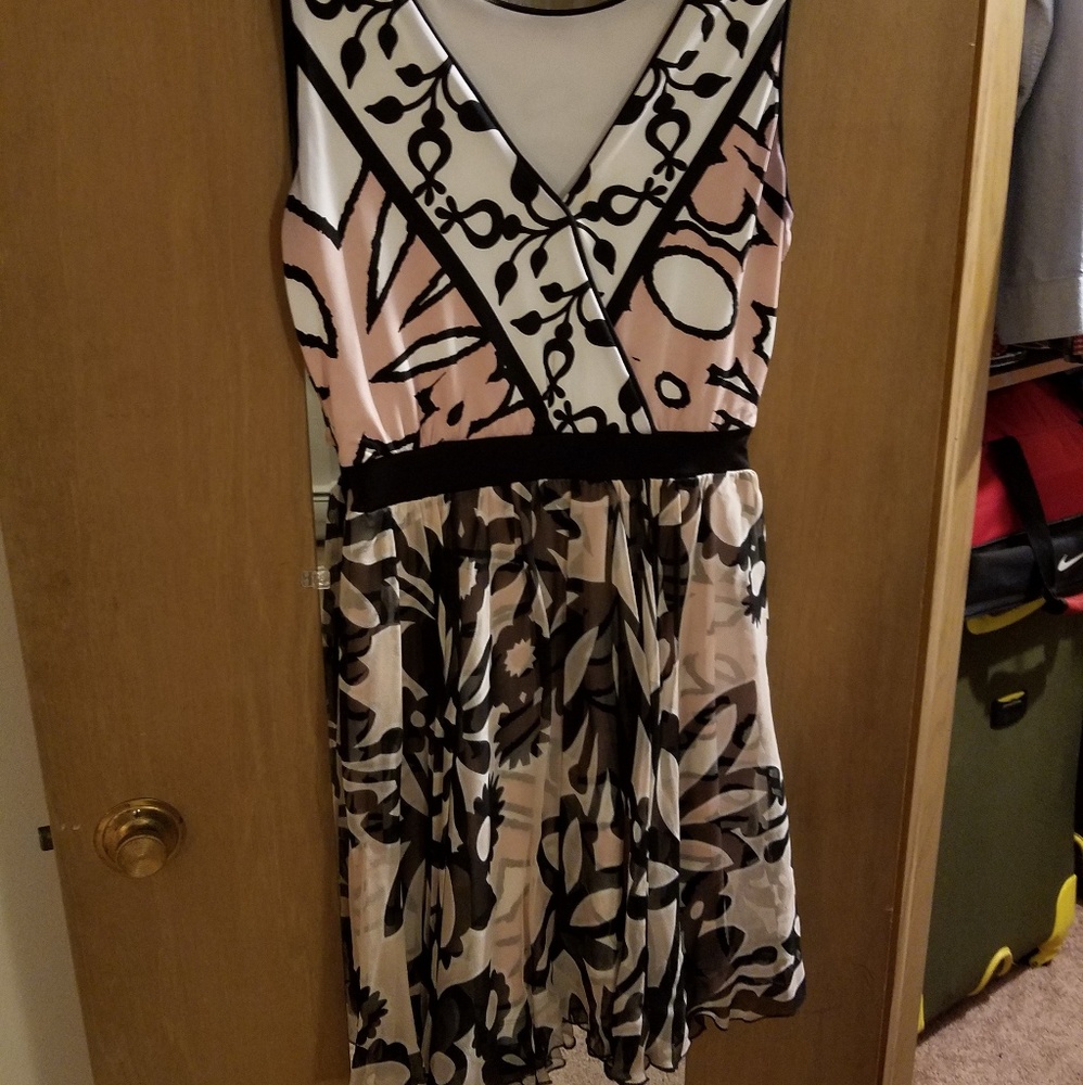 Flower pattern dress